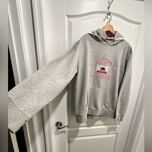 Lacrosse Unlimited California Lacrosse Hooded Sweatshirt/ Hoodie - Size: LG - Picture 6 of 12